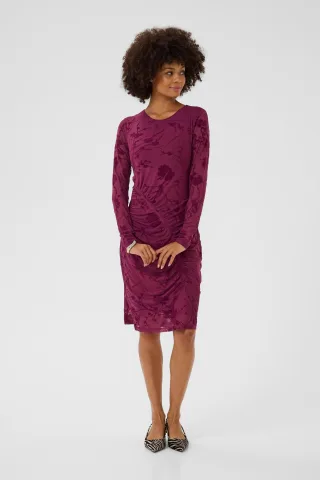 Kleid CUpalida Fitted wine