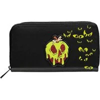 Disney Villains Geldbörse Snow White Evil Queen Poison Apple, Geldbeutel Portemonnaie
