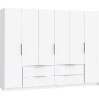 FORTE Kleiderschrank Luano