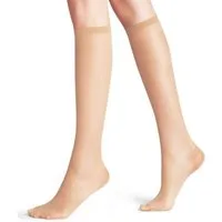 FALKE Feinkniestrümpfe Vitalize Kniestrümpfe (1-Paar) semi-blickdicht & mit Shaping-Effekt