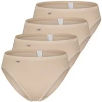 sloggi Tai-Slip 4er Pack Basic+ (Spar-Set) Tai Slip - Baumwolle - Atmungsaktiv - Perfekter Sitz