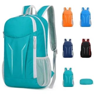 IPRee Outdoor Sport Lightweight Foldable Backpack Portable Day Pack Folding Mountaineering Bag Ultralight Cycling Rucksa