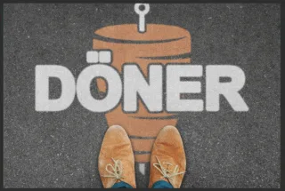 Fussmatte Döner 5060 | Größe: 60 cm x 45 cm