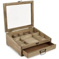 Mirabeau Organizer Schmuckkästchen Cayetana braun