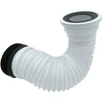 Belvit WC-Anschlussrohr BV-WC1001, (1-tlg), Belvit WC Flex Anschluss Rohrstutzen DN 90/110 (340-870mm)