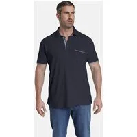 Jan Vanderstorm Poloshirt MELKER luftiges Pikee aus Baumwolle