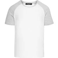 Amaci&Sons T-Shirt KENNER T-Shirt Herren Basic Raglan Shirt mit Rundhalsausschnitt