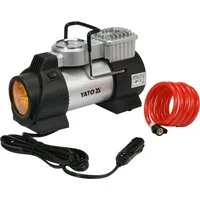 Yato Kompressor Auto-Kompressor mit LED-Lampe, 180W, 180 W, max. 8 bar, Auto-Kompressor mit LED-Lampe, 180W