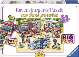 Ravensburger 05409 - My First Puzzles: Spannende Berufe 16 Teile