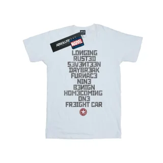 Marvel - "Trigger Words" T-Shirt für Damen (Weiß)