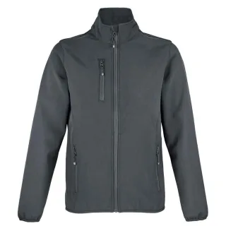 SOLS Womens/Ladies Falcon Softshell Recycled Soft Shell Jacket (Holzkohle)