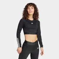 adidas Performance Funktionsshirt HYPERGLAM TRAINING CROPPED LONGSLEEVE