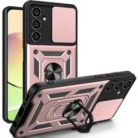 betterfon Handyhülle Panzerhülle für Samsung Galaxy A05s mit Kameraschutz & Ringhalter, Outdoorhülle mit Smartstand und Silikonkern