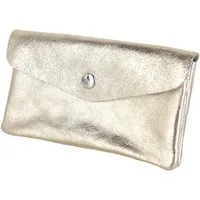 MIRROSI Mini Geldbörse Mittelgroße Portemonnaie MADE IN ITALY Echtleder (15x9x2cm BxHxT)