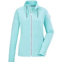 Killtec Strickjacke KOS 24 WMN FLX JCKT Damenjacke mit Comfort-Stretch und Kinnschutz, seitliche Taschen