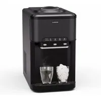 Klarstein Eiswürfelmaschine Aqueous Eiswürfelbereiter, Edelstahl Bulleteis für Zuhause 20kg/Tag LED Display 3 L Ice Maker