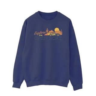Disney - "Cars Explore The Open Road" Sweatshirt für Herren (Marineblau)