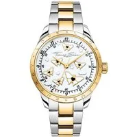 THOMAS SABO Quarzuhr BUTTERFLIES WA0433-291-202-34 mm, Armbanduhr, Damenuhr, analog, Schmetterlinge, Edelstahlarmband