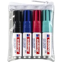 edding Permanentmarker mini marker 0.5, (4-tlg), wisch- und wasserfest