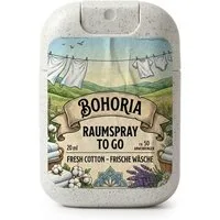 BOHORIA Toiletten-Spray Raumspray2Go 20ml Fresh Cotton – WC Spray für unterwegs