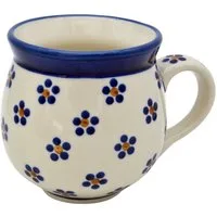 Bunzlauer Keramik Manufaktura Becher kugelige Form 280 ml