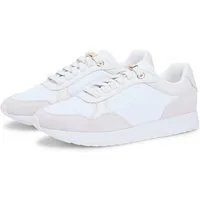 Tommy Hilfiger TH CHIC EVA RUNNER MESH Plateausneaker Freizeitschuh, Halbschuh, Slipper mit elastischen Schnürsenkeln