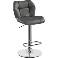 Yaheetech Barhocker 360° Drehbare Hocker mit Fußstütze (1 St), 1/2/4/6er-Set Barstühle Küchenstühle Bistrohocker höhenverstellbar