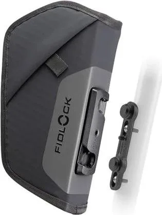 Fidlock Twist Essential Rahmentasche inkl. magnet-mechanischem Flaschenhaltersystem für Fahrradrahmen schwarz L