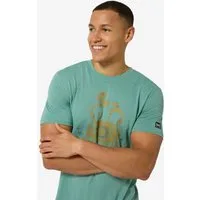 SUPER.NATURAL T-Shirt für Herren,Merino M MR CRAB TEE mit Tier-Motiv, atmungsaktiv