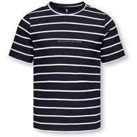 KIDS ONLY T-Shirt KOGHELLE LIFE S/S STRIPE REG. TOP JRS