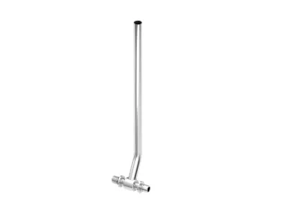 Tece flex HK-Montage T-Stück 15 mm Dim. 20, Länge 300 mm, CU vernickelt, 715020 715020