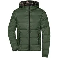 James & Nicholson Daunenjacke Leichte und taillierte Damen Daunenjacke in Glanzoptik JN1151 Softes, leichtes, wind- und wasserabweisendes Material