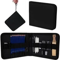TSB Werk Bleistift Zeichnen Set Skizzierstifte Bleistifte 32 tlg Set, (32-tlg), Skizzieren, Malen, Zeichenstift