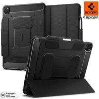Spigen Tablet-Hülle Tablet Hülle für iPad Pro 13" 7 gen. 2024 Tasche Case Cover, Designer, Integrierter Stand, Schocksicher, With Pencil Holder