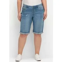 Sheego Shorts Jeansbermudas