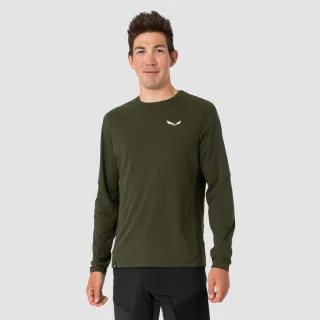SALEWA - Pedroc Dry’Ton Langarm Shirt Herren - Grün (Gr.46)