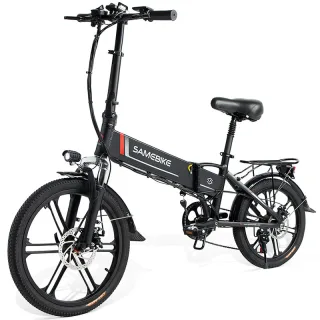 [EU Direct] SAMEBIKE 20LVXD30-II Electric Bike 10.4AH 48V 250W Recommended Top Speed 25KM/H Electric Moped Bike 20 inch