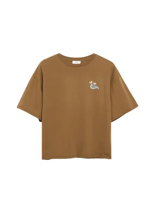 s.Oliver - T-Shirt braun - Gr. - 42