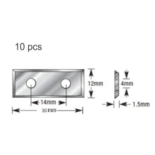 Carbide CNC Router Bit Replacement Blades Woodworking Milling Cutter Blades High-End Durable