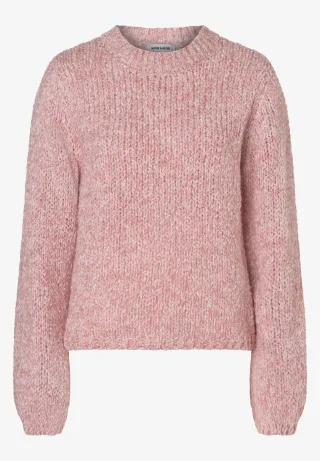MORE & MORE - Pullover mit weiten Ärmeln rosa - Gr. - 40