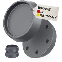 BAUHELD Anti-Rutsch-Pad Schwingungsdämpfer Waschmaschine und Trockner, (4 St), Vibrationsdämpfer, Gummifüße, Antivibrationspads