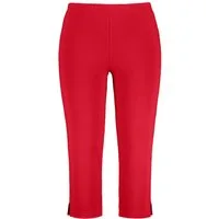 Ulla Popken Funktionshose Caprihose 7/8-Länge Elastikbund
