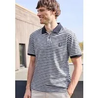STREET ONE MEN Poloshirt mit Streifenmuster
