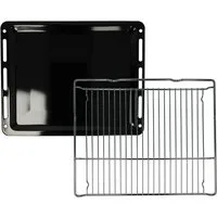 vhbw Backblech für Backofen, Metall