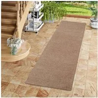 Snapstyle Veloursteppich Hochflor Velours Teppich Läufer Mona, Rechteckig, Höhe: 16 mm