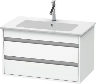 Duravit Ketho Waschtischunterbau wandhängend Weiß Matt 800x475x480 mm - KT642901818 KT642901818