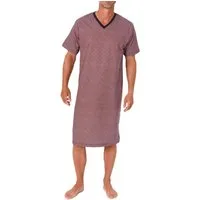 Normann Pyjama Normann Herren kurzarm Nachthemd – auch in Übergrößen