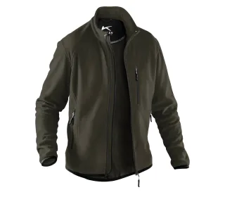 KÜBLER Fleecejacke oliv XL - 1242 5369-66-XL
