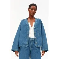 Armedangels Jeansjacke LINO BLEND Leinen-Mix Oversized Fit