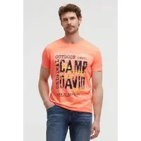 CAMP DAVID Rundhalsshirt mit Necktape